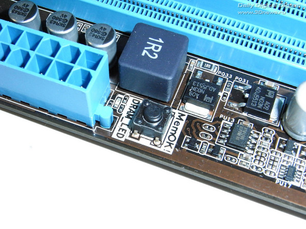 ASUS P8H77-M LE кнопка MemOK 
