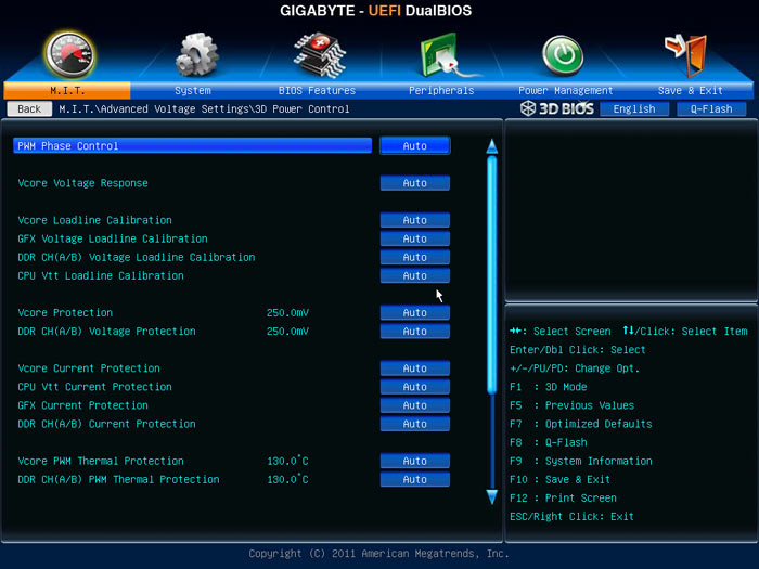 Gigabyte Z77X-UD5H настройки разгона 2