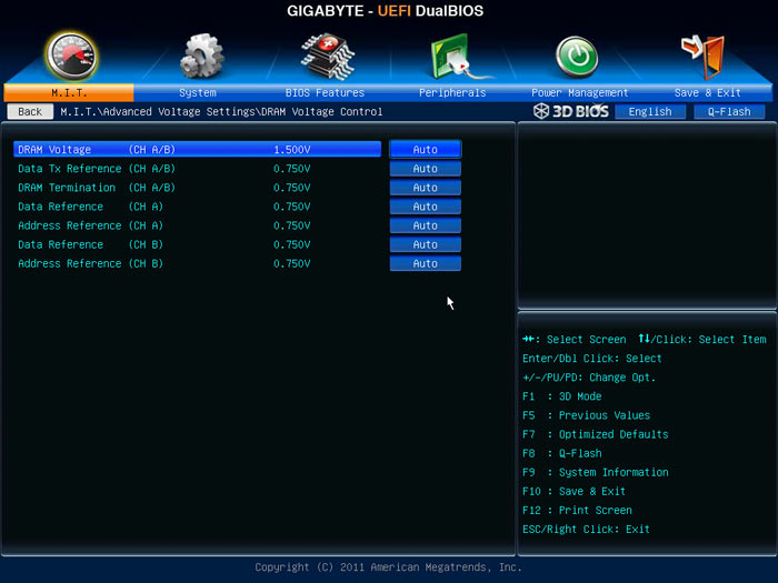 Gigabyte Z77X-UD5H настройки разгона 4