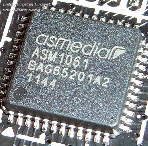  Biostar TZ77XE4 SATA-контроллер 1 