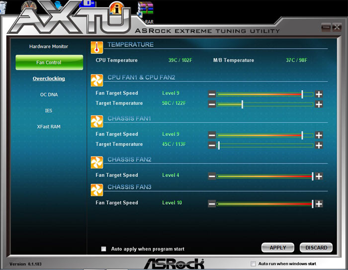ASRock Z77 Extreme6 системный мониторинг 4