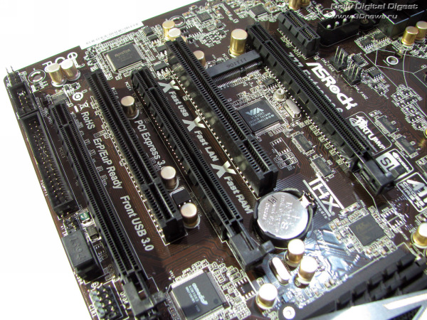  ASRock Z77 Extreme6 слоты 