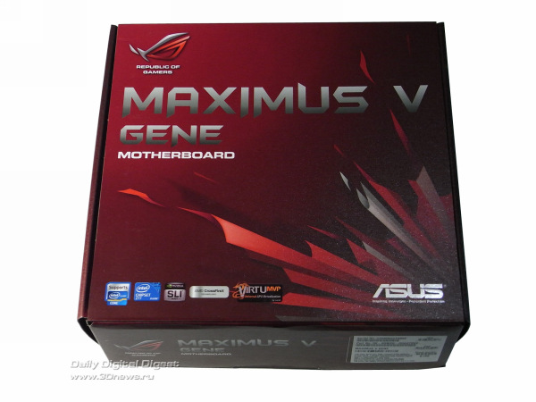 ASUS Maximus V Gene упаковка 