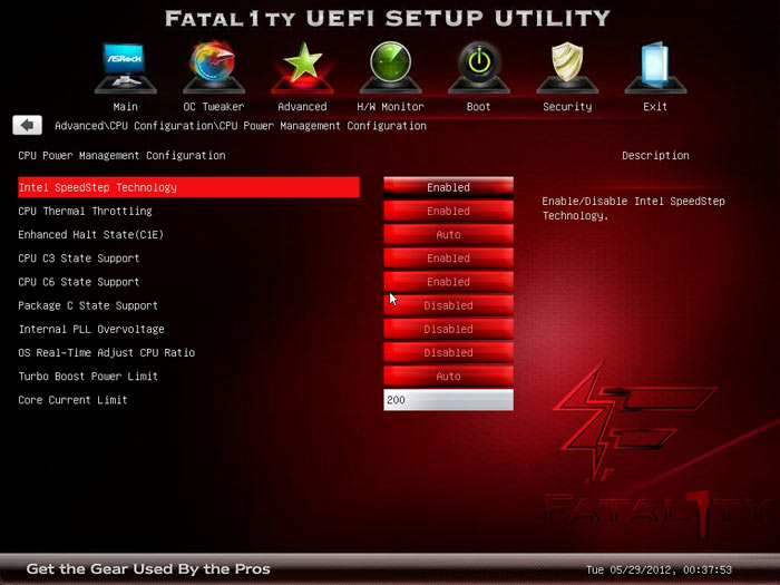 ASRock Fatal1ty X79 Professional CPU