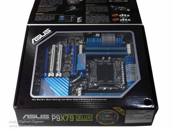  ASUS P9X79 Deluxe упаковка 