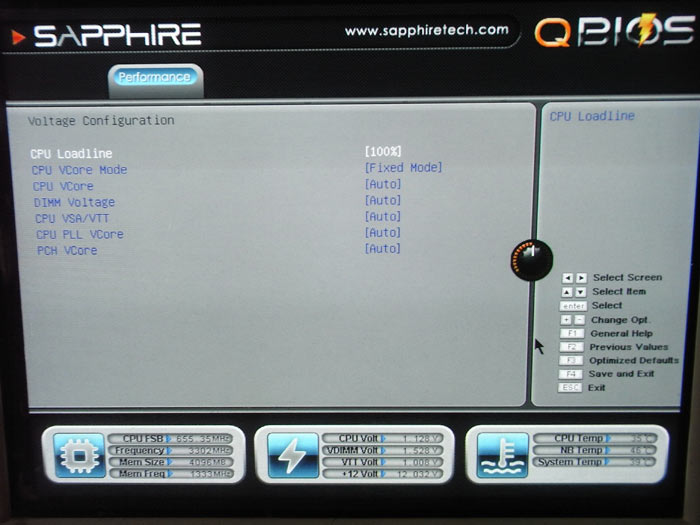 Sapphire PURE Platinum Z77K настройки разгона 2
