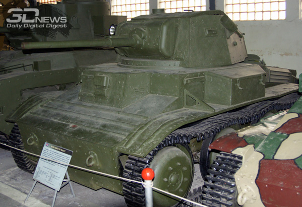 Light Tank Mk VII, Tetrarch Репортаж с международного турнира «Уральская Сталь 2012»