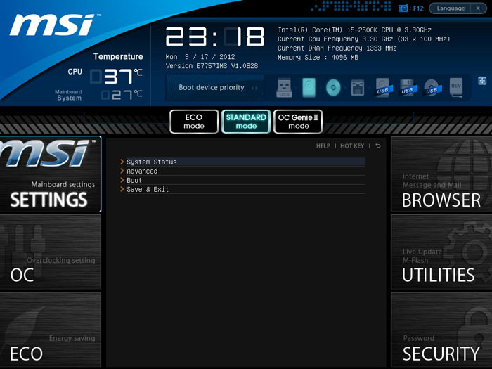 MSI Z77A-GD80 BIOS
