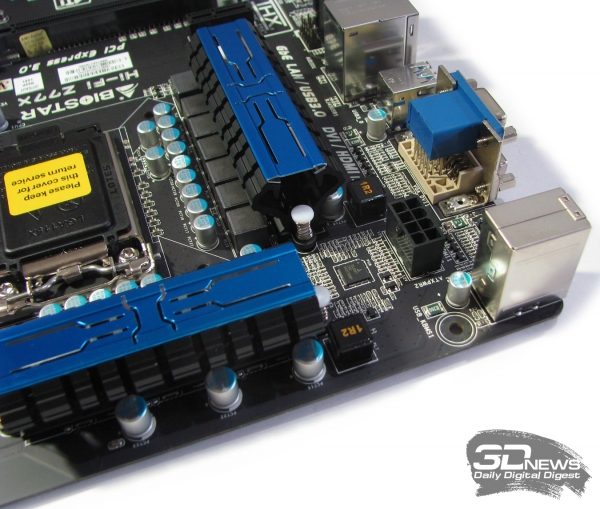  Biostar Hi-Fi Z77X  разъем питания 
