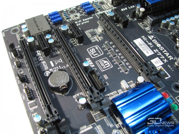  Biostar Hi-Fi Z77X слоты 