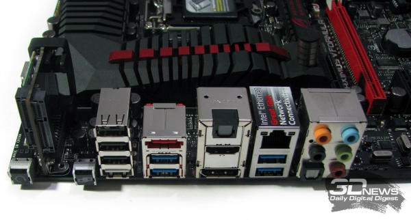  ASUS Maximus V Formula задняя панель 