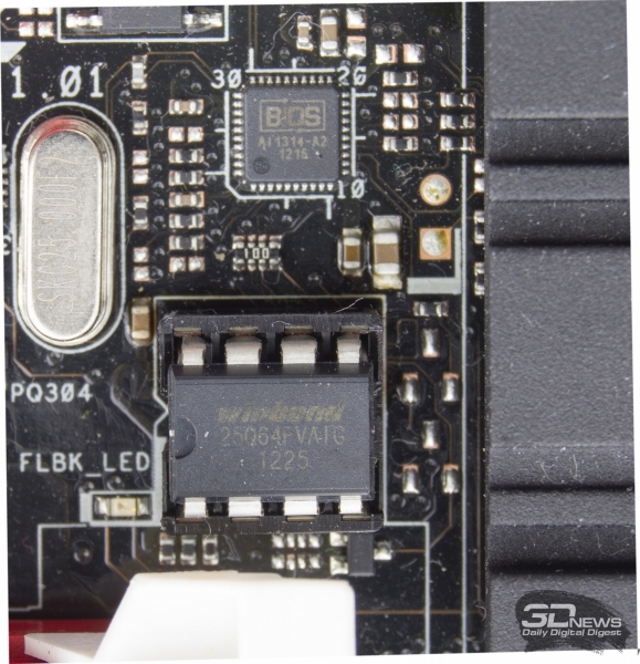 Микросхема BIOS &mdash; обзор материнской платы ASUS Crosshair V Formula-Z 