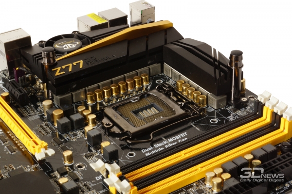  ASRock Twin-Power Cooling &mdash; обзор материнской платы ASRock Z77 OC Formula 