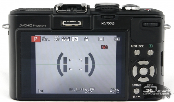  Panasonic Lumix DMC-LX7 &mdash; вид сзади 