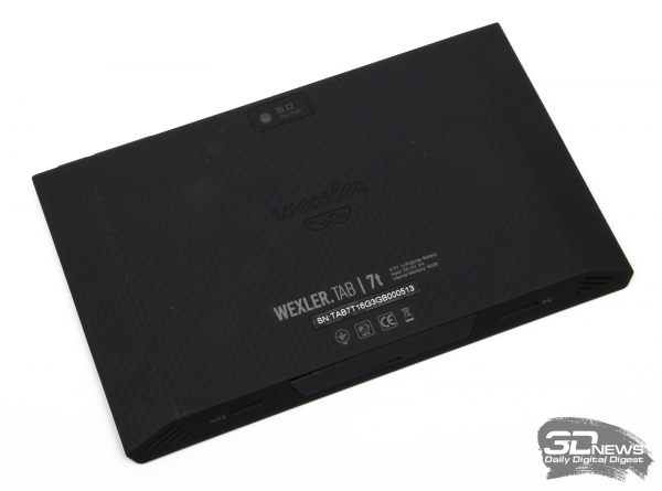  Задняя сторона WEXLER.TAB 7t 
