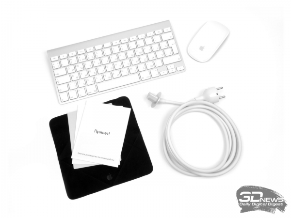 Apple iMac 21,5 дюйма, 2012 г. &mdash; комплект поставки 