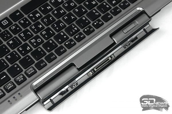  Fujitsu Stylistic Q702, клавиатура 