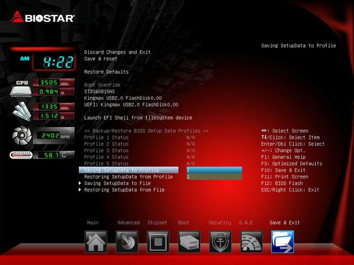 Biostar Hi-Fi Z87X 3D Profile