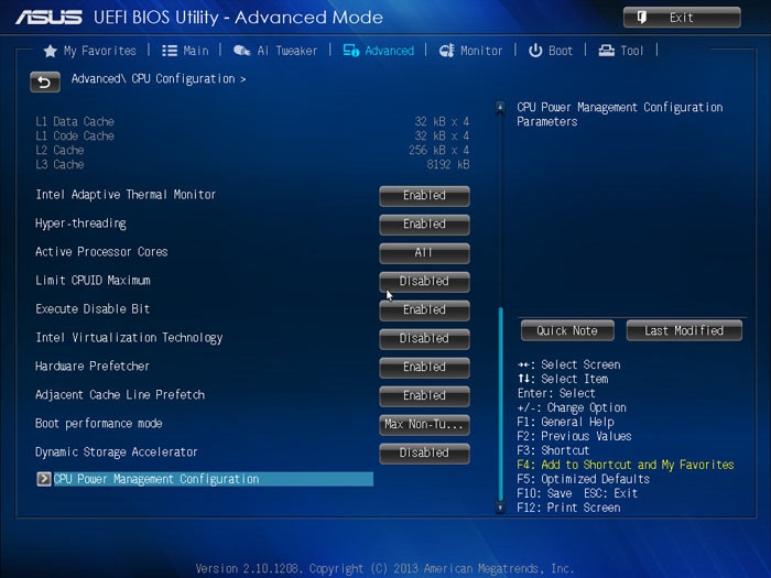 ASUS Z87 Deluxe CPU 1