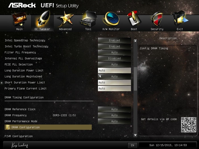 ASRock Z87 OC Formula настройки разгона 2