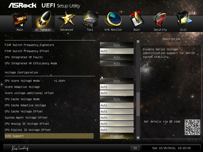 ASRock Z87 OC Formula настройки разгона 3