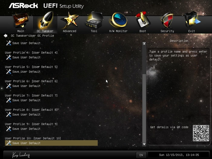 ASRock Z87 OC Formula profiles
