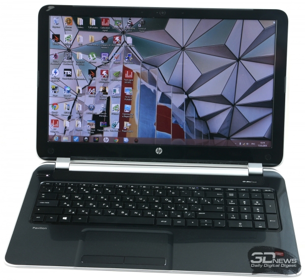  HP Pavilion 15-n029sr: design 