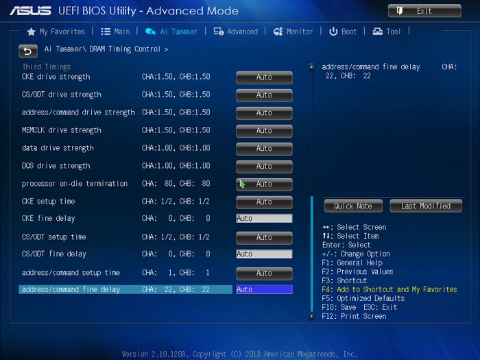 ASUS A88X-PLUS настройки памяти 2