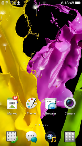  Oppo N1 mini: ColorOS interface 
