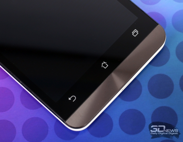  ASUS Zenfone 5 &ndash; сенсорные клавиши 