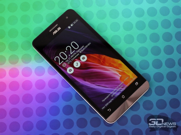  ASUS Zenfone 5 &ndash; лицевая панель 