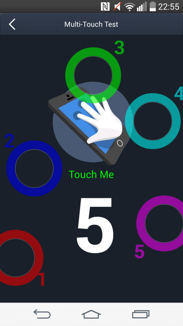  LG G3s LTE &ndash; результаты теста AnTuTu MultiTouch Test 