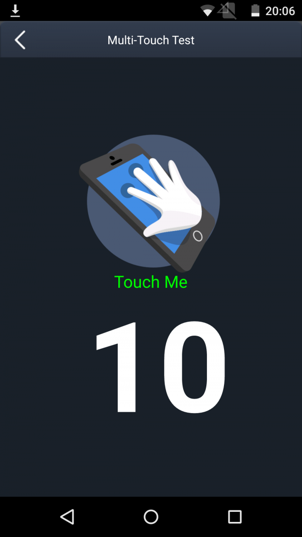  Yotaphone 2 &ndash; результаты теста AnTuTu MultiTouch Test 