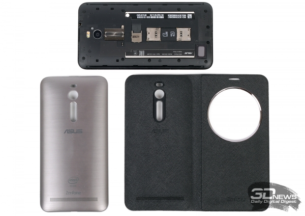  Zenfone 2 View Flip Cover Deluxe with NFC &ndash; интерактивный чехол 