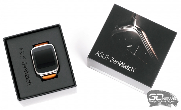 ASUS ZenWatch &ndash; заводская коробка 