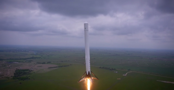  Демонстратор F9R-Dev1 совершил четыре успешных полета с зависанием в воздухе 