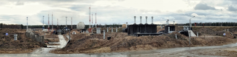  Стартовый комплекс для &laquo;Ангары&raquo; возводился на месте недостроенной пусковой инфраструктуры ракеты-носителя &laquo;Зенит&raquo; в Плесецке. Источник: http://onepamop.livejournal.com/877119.html 