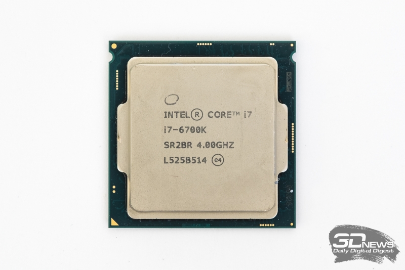  Intel Core i7-6700K 