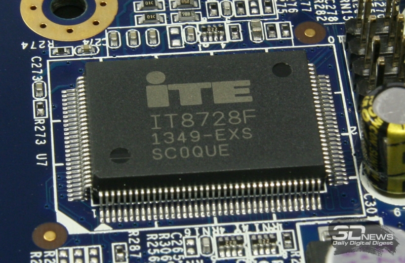 Контроллер управления и мониторинга системной платы iTE IT8728F 