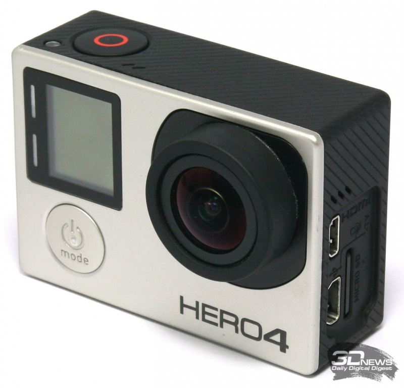  Внешний вид экшен-камеры GoPro Hero 4 Silver 
