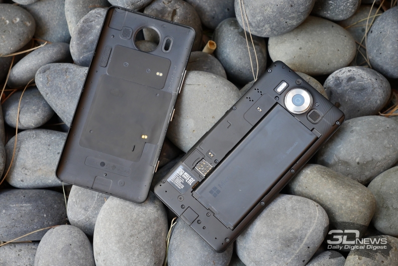  Microsoft Lumia 950 в разобранном состоянии 