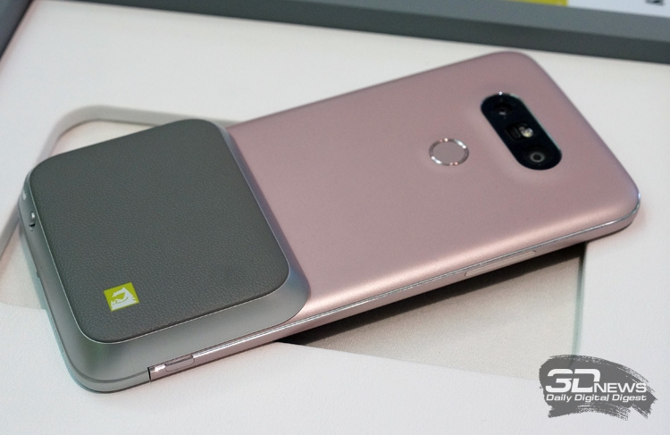  LG G5 с модулем CAM Plus 