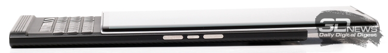  BlackBerry Priv &ndash; боковая сторона в раздвинутом состоянии 