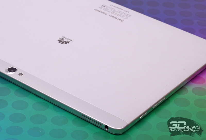  Huawei MediaPad M2 10.0 LTE Premium Edition &ndash; аппаратные клавиши 