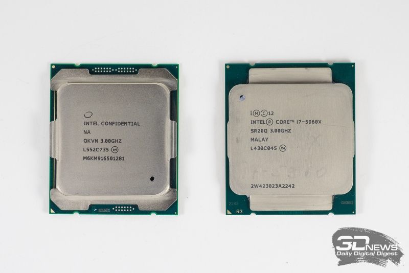  Слева &ndash; Core i7-6950X, справа &ndash; Core i7-5960X 