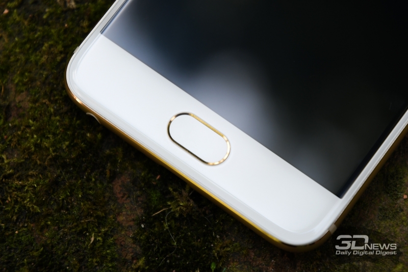  Meizu Pro 6, клавиша &laquo;Домой&raquo;, совмещенная со сканером отпечатков пальцев 