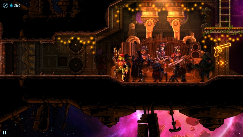  Группа Steam Powered Giraffe в полном составе 