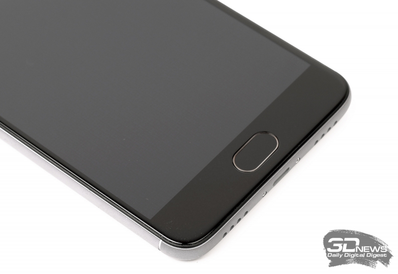  Meizu M3 Note &ndash; центральная клавиша со сканером отпечатков 