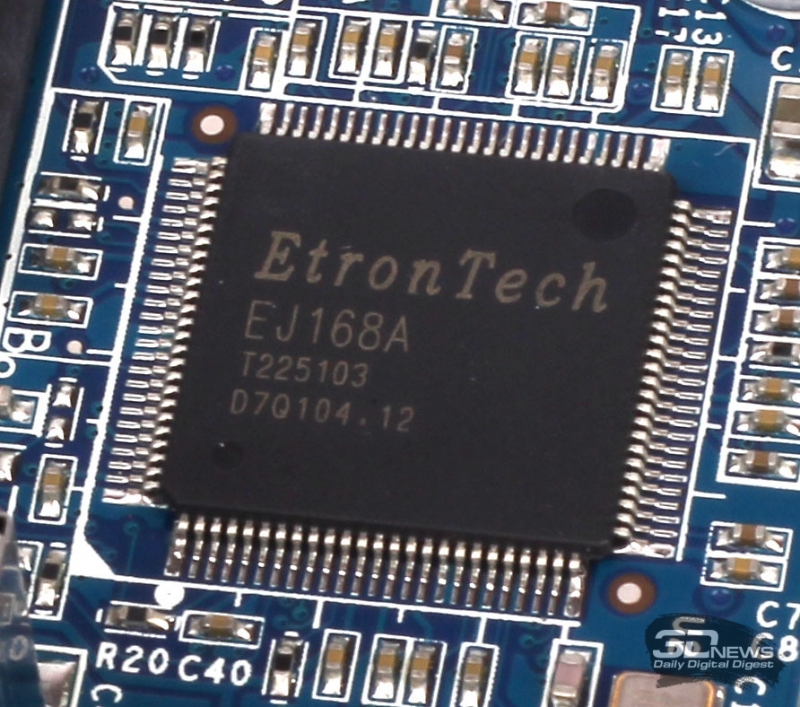  Контроллер интерфейса USB 3.0 EtronTech EJ168A 
