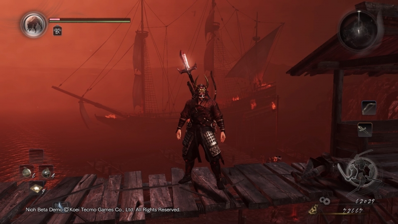  Выглядит Nioh бедновато, но порой все-таки выдает приятные кадры 